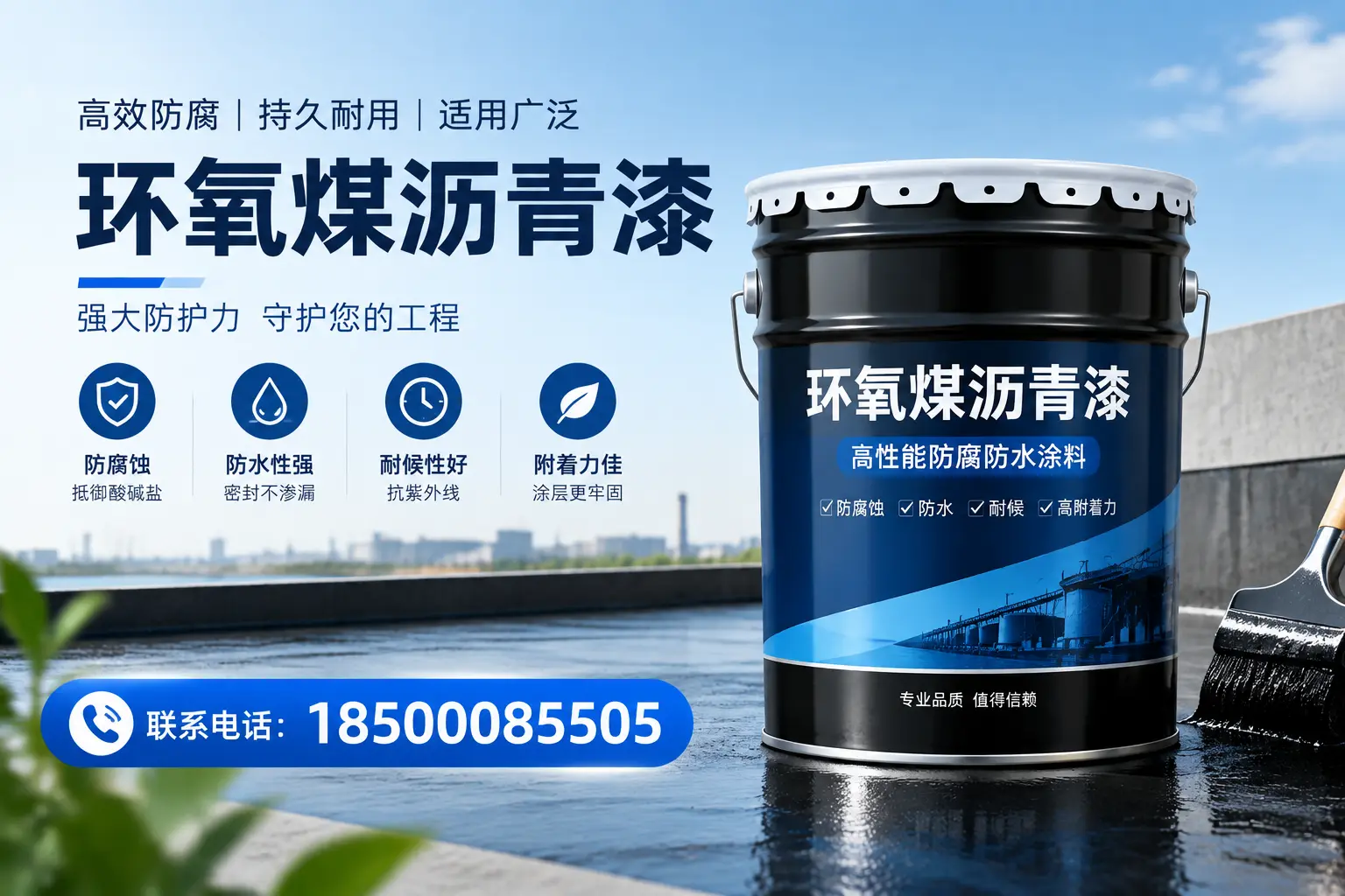 环氧煤沥青漆的施工方法详解，助力望奎企业高效完成项目